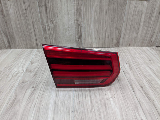 16-18 OEM BMW F30 F80 M3 LCI Rear Left Driver LED Inner Trunk Stop Tail Light