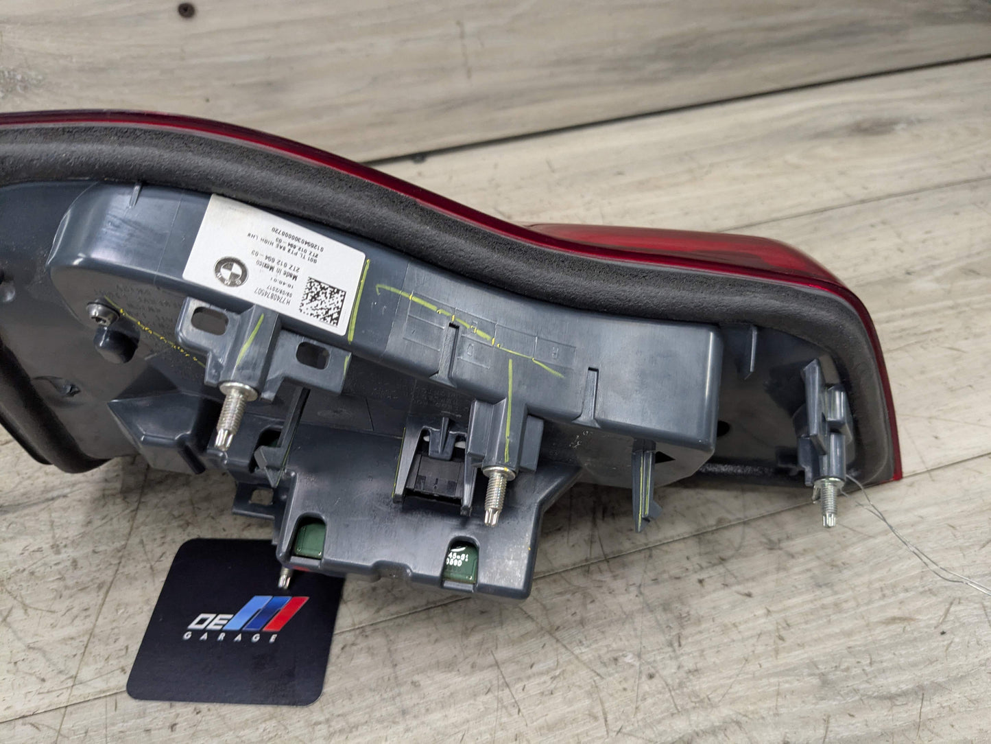 18-21 OEM BMW F97 G01 X3 X3M Rear Left Driver Side Inner LED Tail Light Lamp