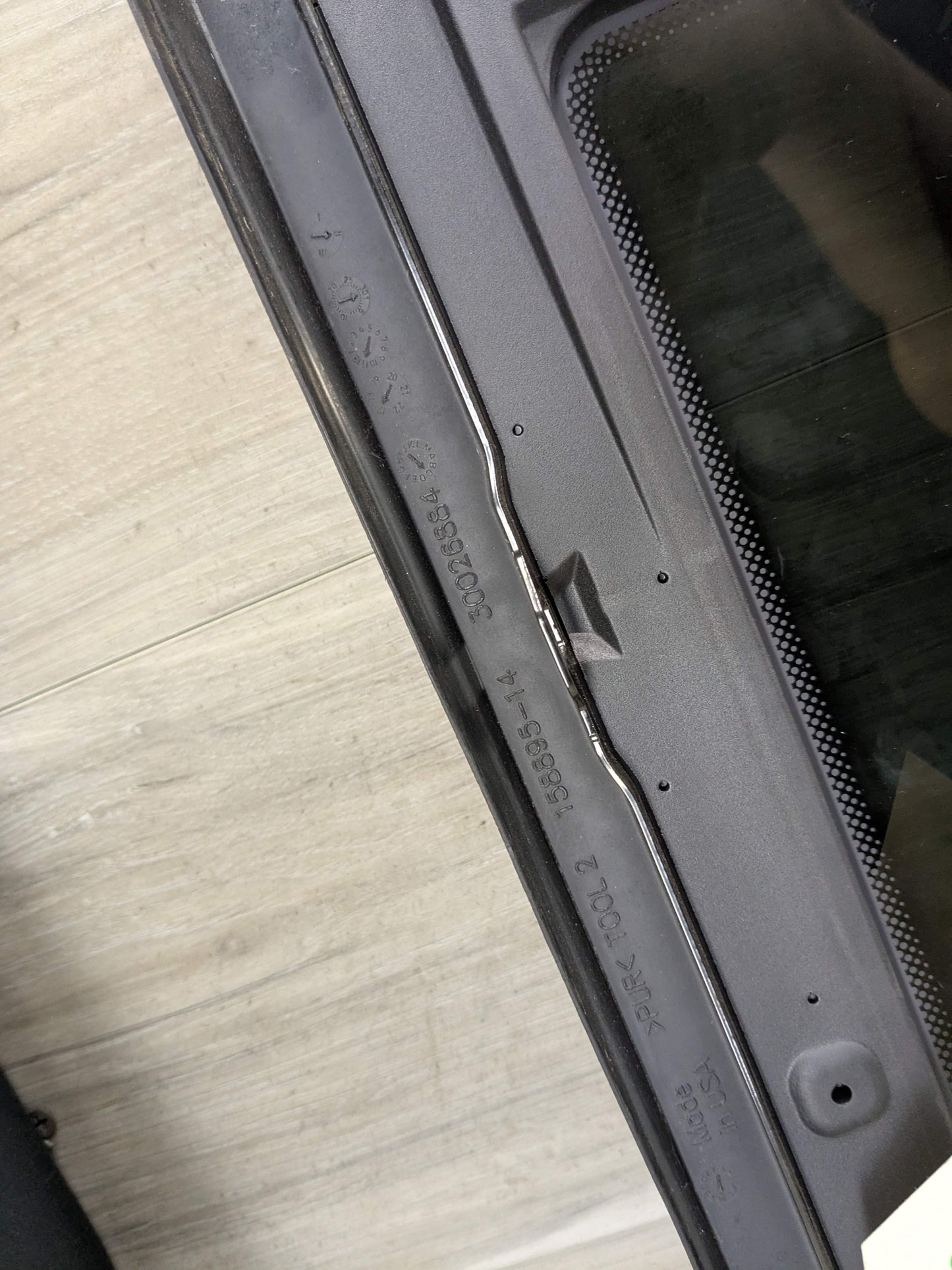 18-24 OEM BMW G01 F97 X3 X3M Front Upper Sunroof Sun Roof Cover Window Glass