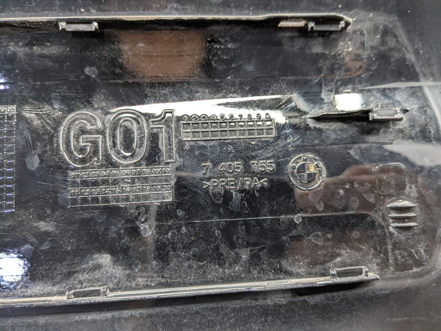 18-24 OEM BMW G01 F97 X3 X3M Rear Fuel Gas Tank Flap Lid Cover Black 668