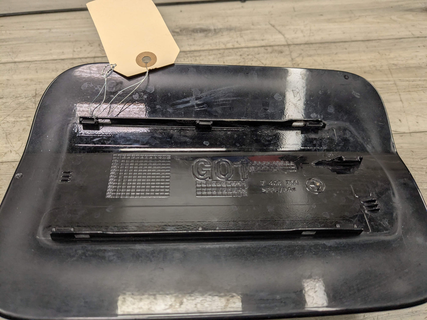 18-24 OEM BMW G01 F97 X3 X3M Rear Fuel Gas Tank Flap Lid Cover Black 668