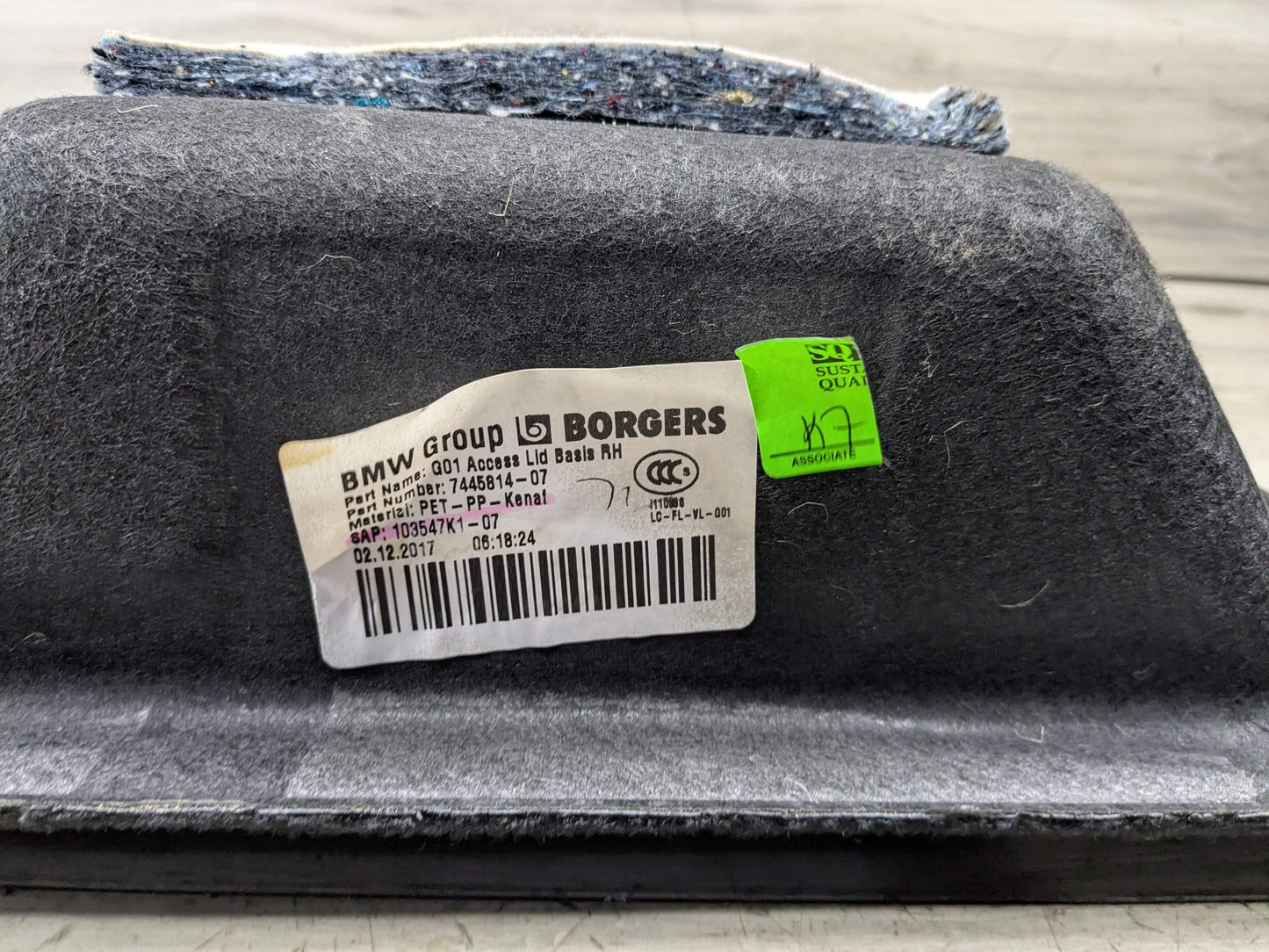 18-24 OEM BMW G01 F97 X3 X3M Rear Right Passenger Trunk Quarter Panel Cover Trim