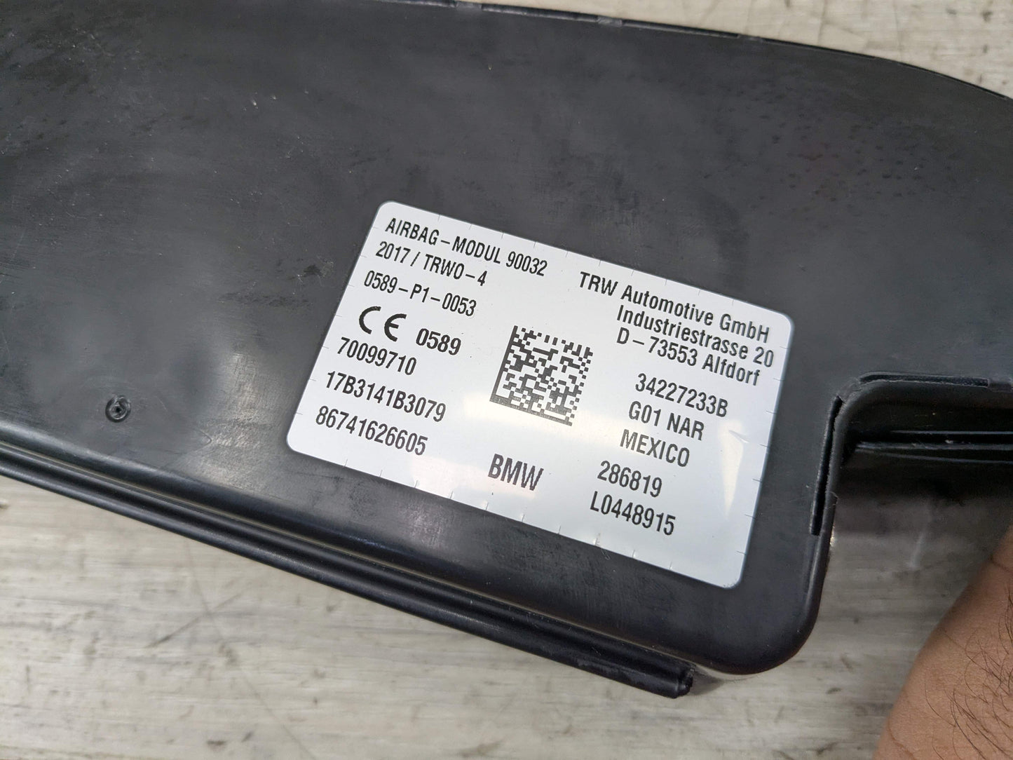 OEM BMW F97 F98 G01 G02 X3 X4 X3M X4M Front Right Passenger Seat Air Bag Airbag