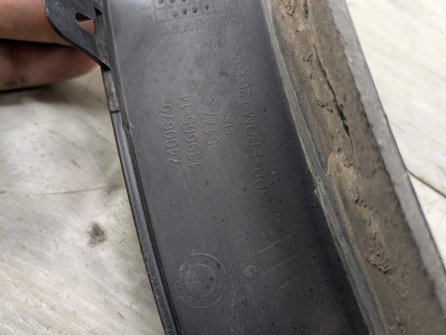 18-24 OEM BMW G01 X3 REAR Right Passenger Fender Flare Wheel Arch Molding Trim