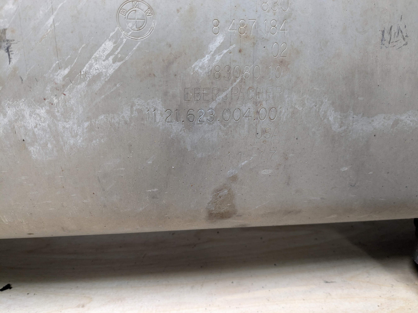 18-21 OEM BMW G01 X3 30i 30iX Engine B46 Rear Muffler Exhaust System w/ Tips