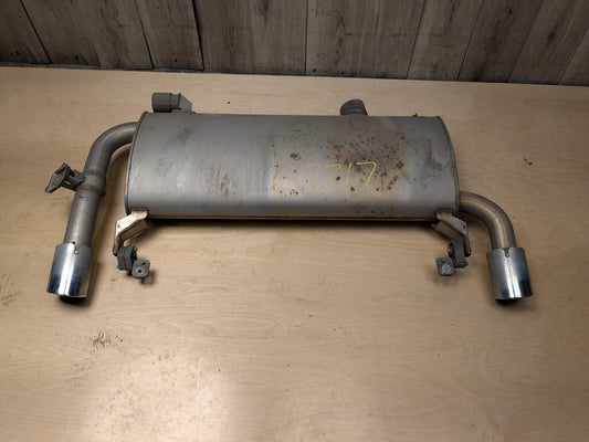 18-21 OEM BMW G01 X3 30i 30iX Engine B46 Rear Muffler Exhaust System w/ Tips