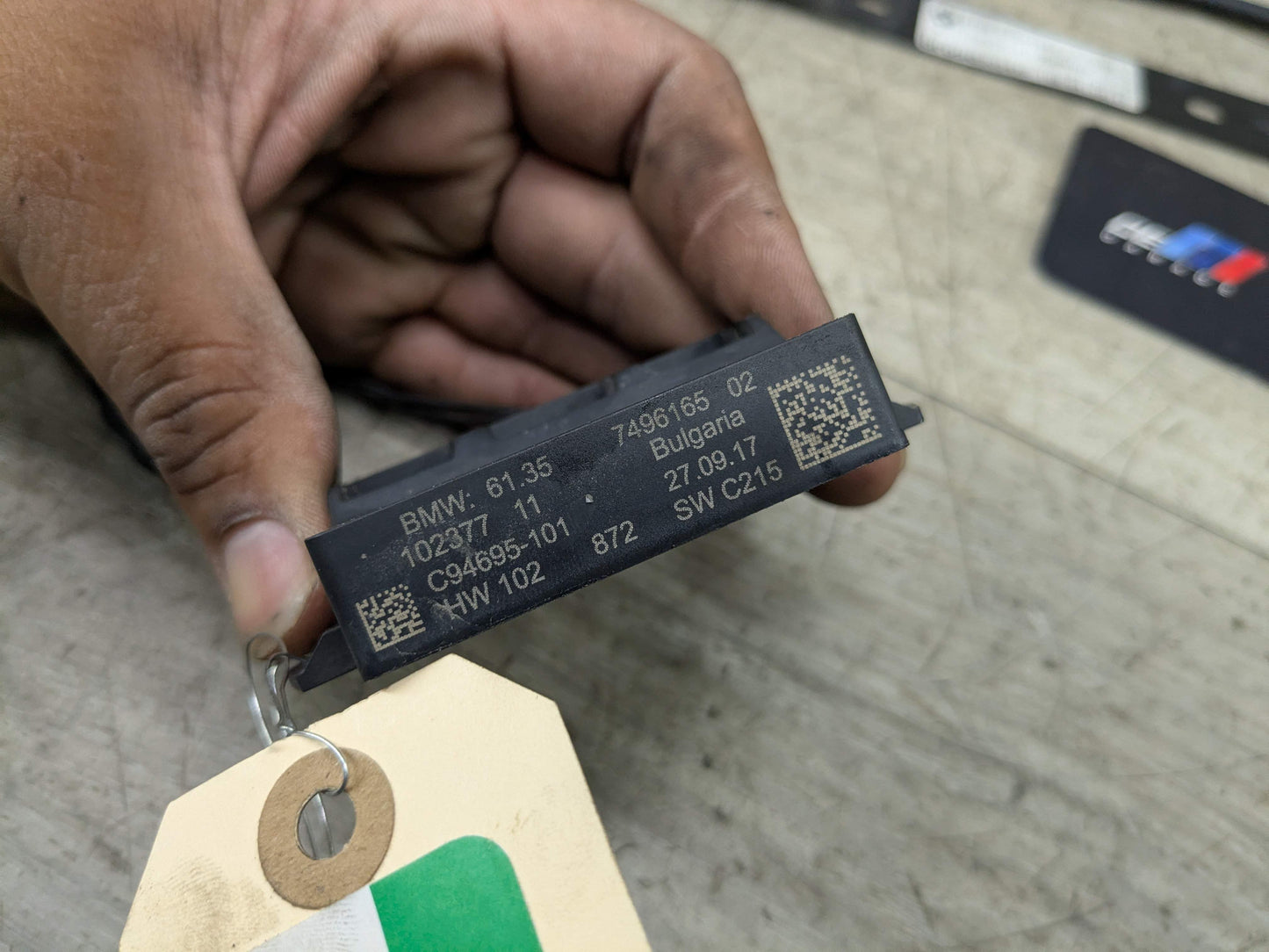 OEM BMW G30 G12 F90 M5 F48 X1 G01 X3 Control Unit Smart Opener Module w/ Sensor