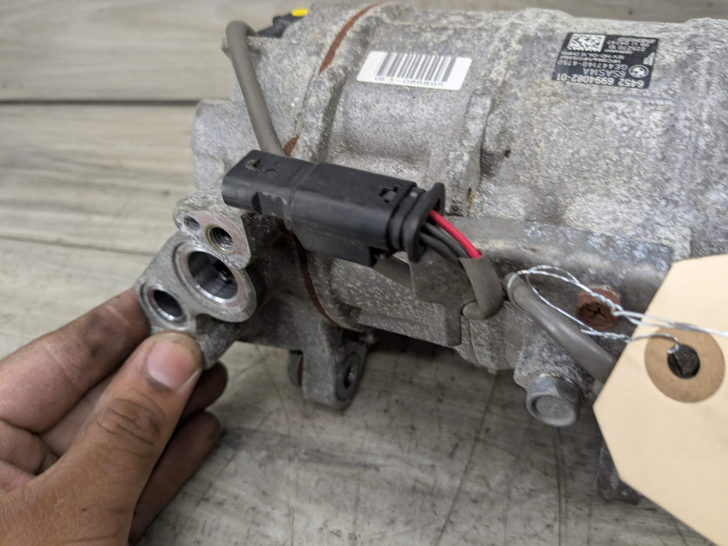 OEM BMW F97 G01 G20 G22 G23 G26 G42 G80 G82 AC Compressor Clutch A/C Pump Pulley