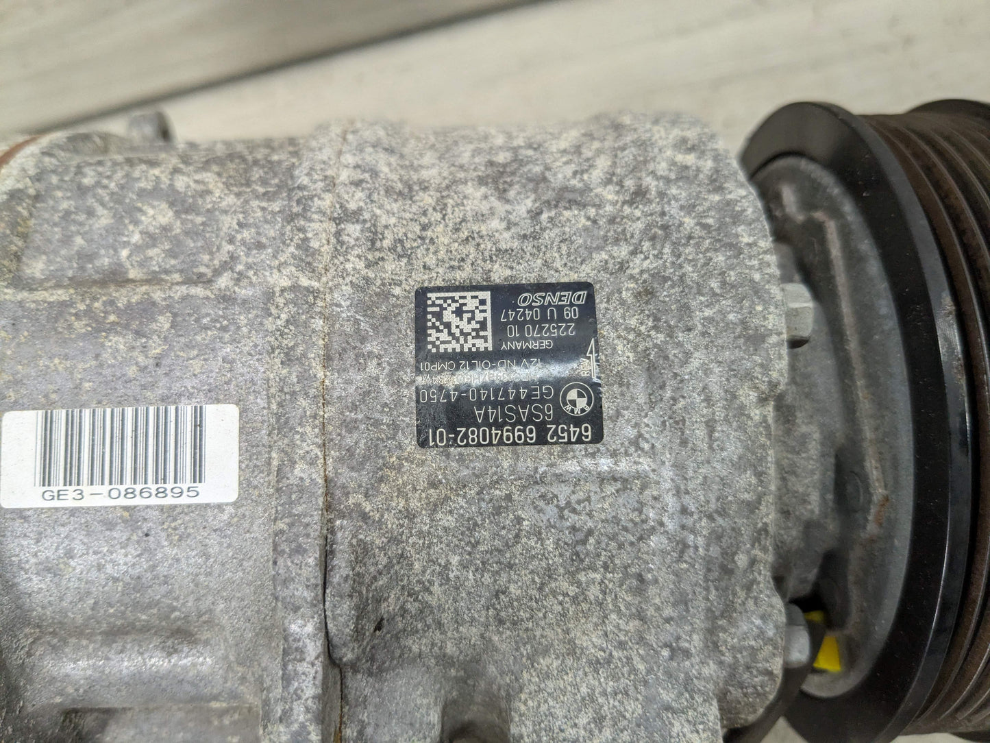 OEM BMW F97 G01 G20 G22 G23 G26 G42 G80 G82 AC Compressor Clutch A/C Pump Pulley