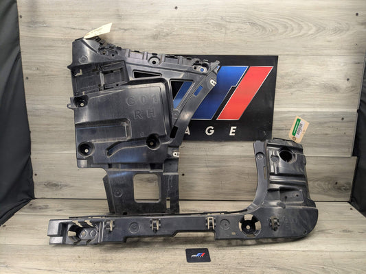 18-21 BMW G01 F97 X3 Rear Bumper Right Passenger Side Brackets Mounts Supports