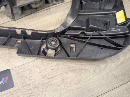 18-21 BMW G01 F97 X3 Rear Bumper Left Driver Side Guide Brackets Mounts Supports