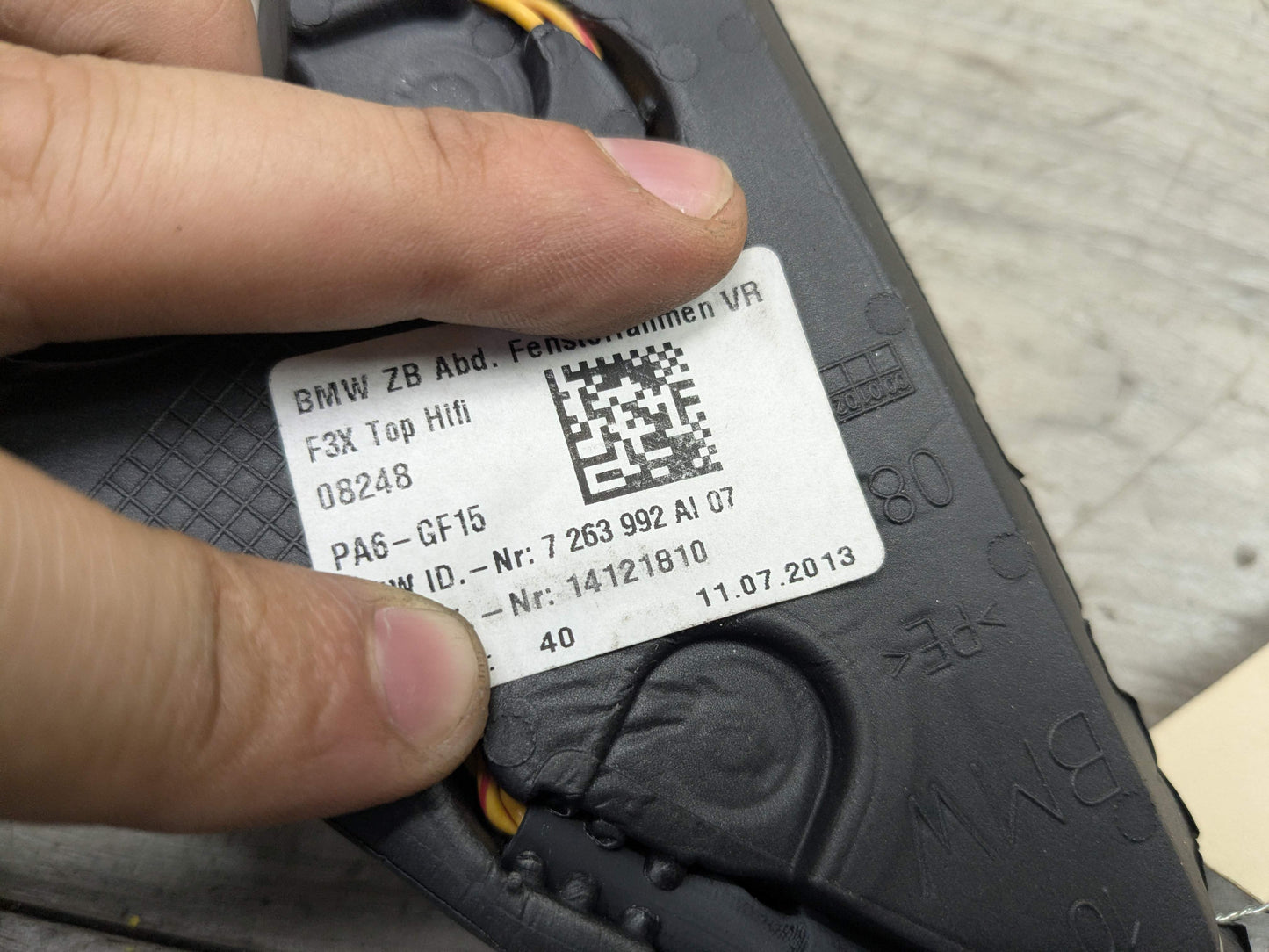 OEM BMW F30 F80 328 330 335 340 Front Left Right Side Door Speaker Tweeter PAIR