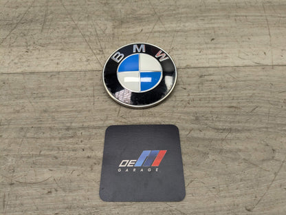 Genuine OEM BMW F39 F90 G20 G30 G80 M3 Bumper Hood Trunk Rear Round Emblem 74mm