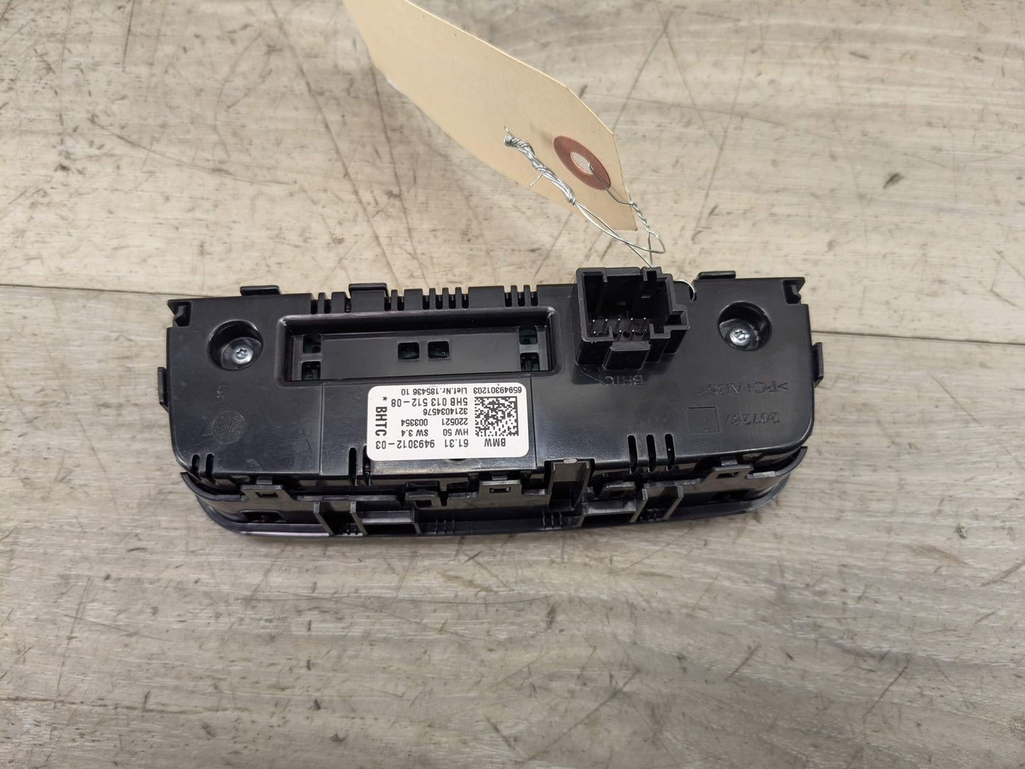 OEM BMW G20 G22 G23 G26 G80 G82 G83 Rear AC Air Climate Control Switch Module