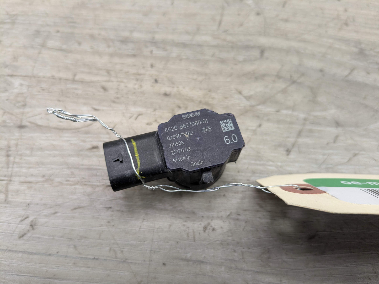 OEM BMW F44 G05* G20 G80 330 M340 M3 X5 Bumper Parking PDC Sensor Gray B39