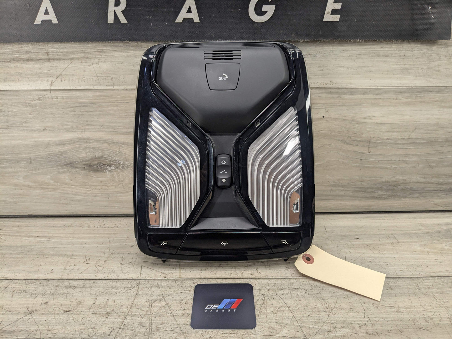 19-24 OEM BMW G01 G20 330 M340 X3 Front Roof Console Dome Light SOS Switch