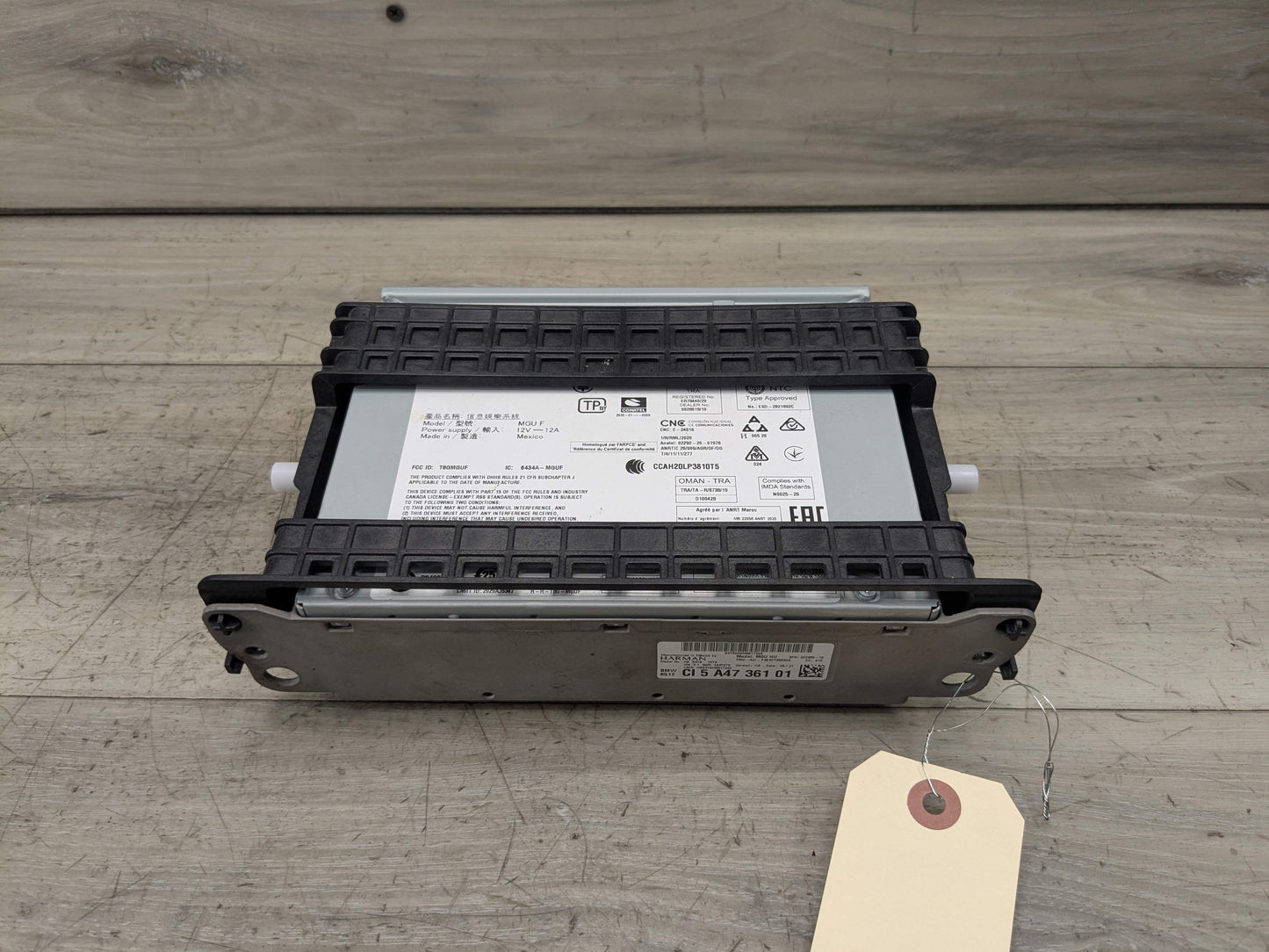 18-23 OEM BMW G01 G05 G20 G22 G80 MGU HU Navigation Headunit Radio Audio HW 3.1