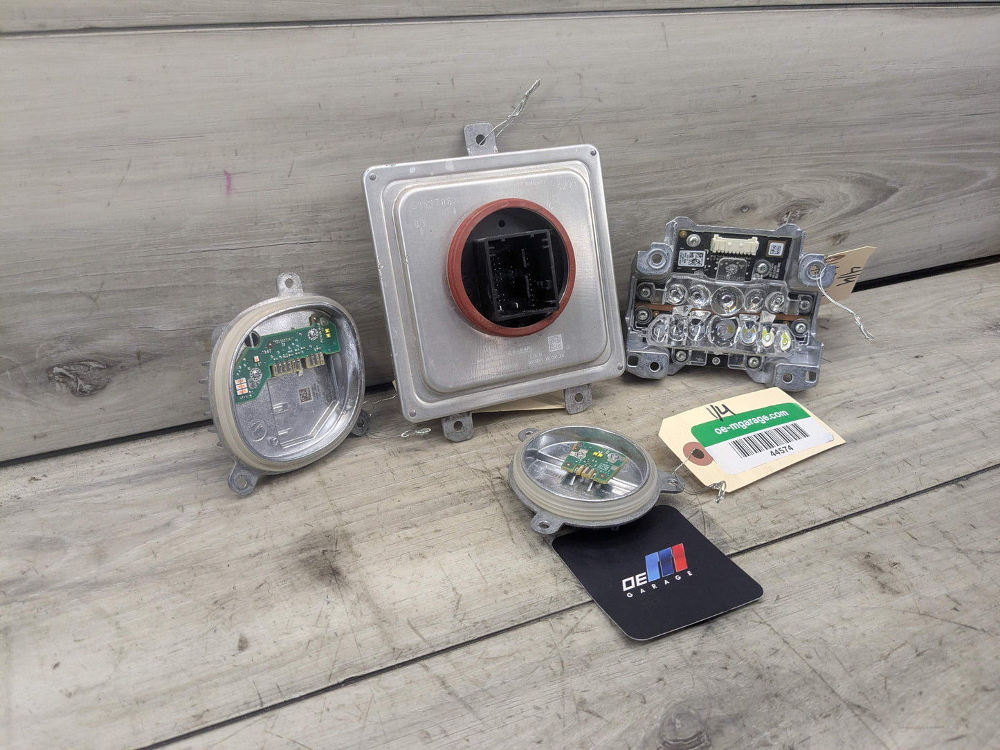 19-22 OEM BMW G20 330 M340 Left Driver LED Headlight Module Ballasts SET