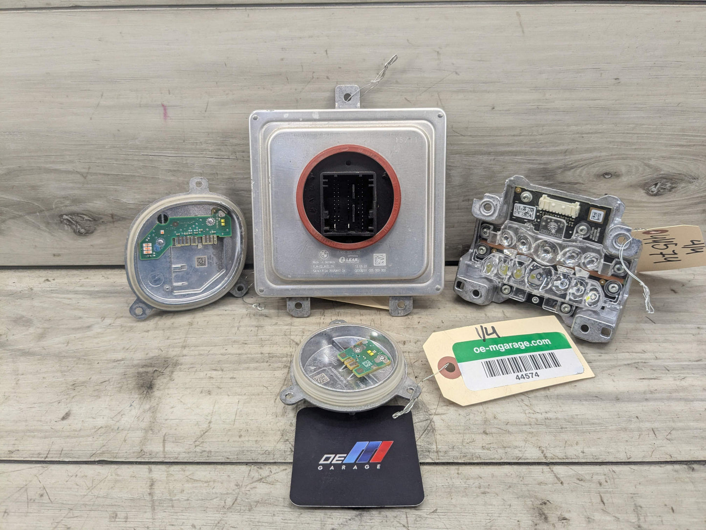 19-22 OEM BMW G20 330 M340 Left Driver LED Headlight Module Ballasts SET