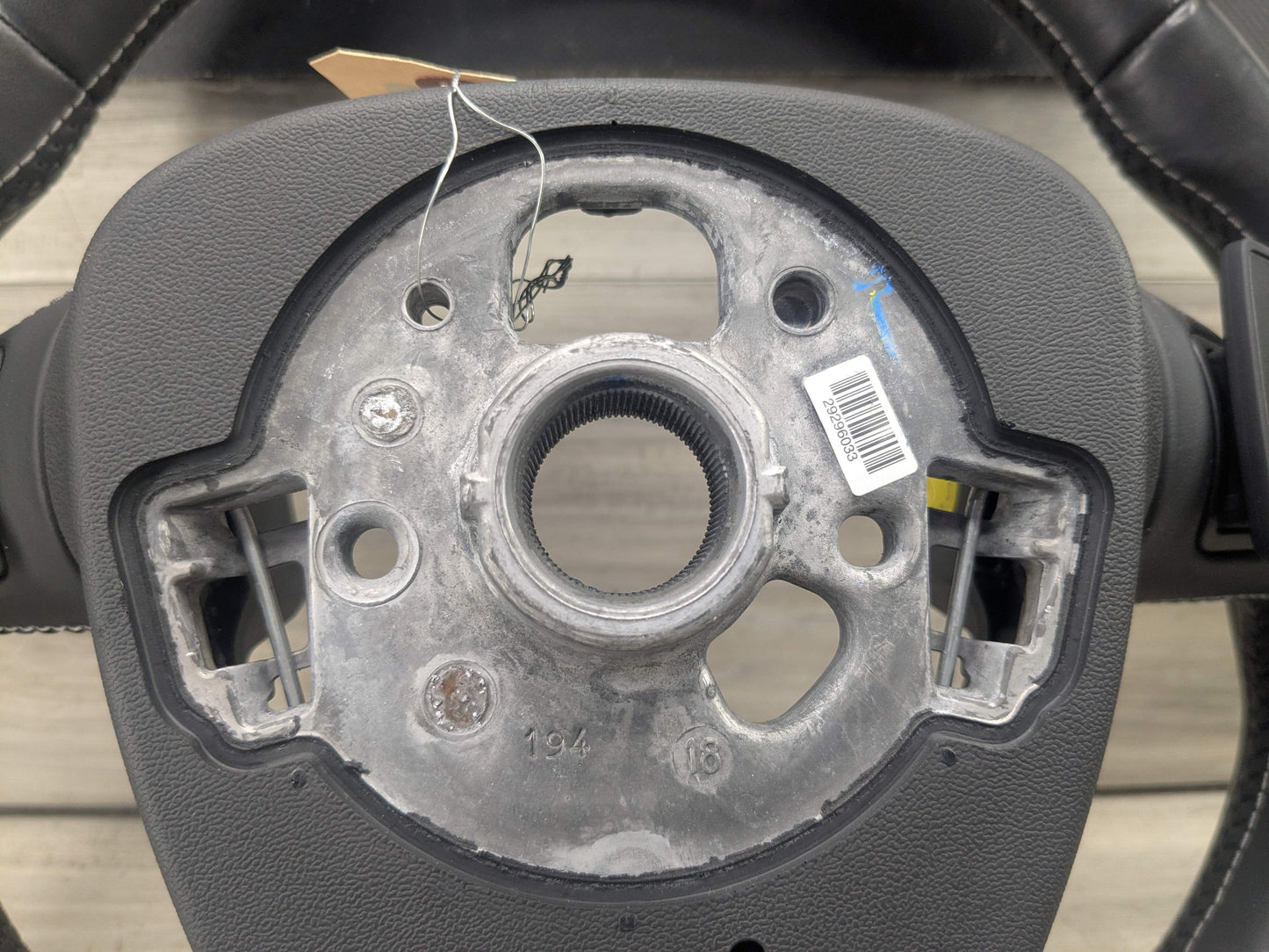 18-20 OEM AUDI Q5 SQ5 SPORT Leather Steering Wheel w/ Switches & Shifters