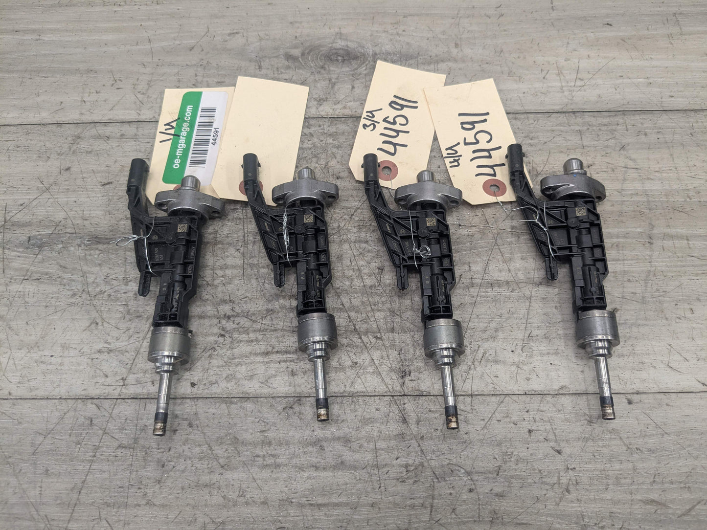 OEM BMW F44 F48 G01 G05 G20 G26 G30 G42 Engine High Pressure Fuel Injectors (4)