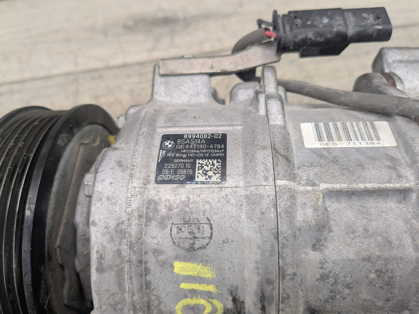 OEM BMW F97 G01 G20 G22 G23 G26 G42 G80 G82 AC Compressor Clutch A/C Pump Pulley