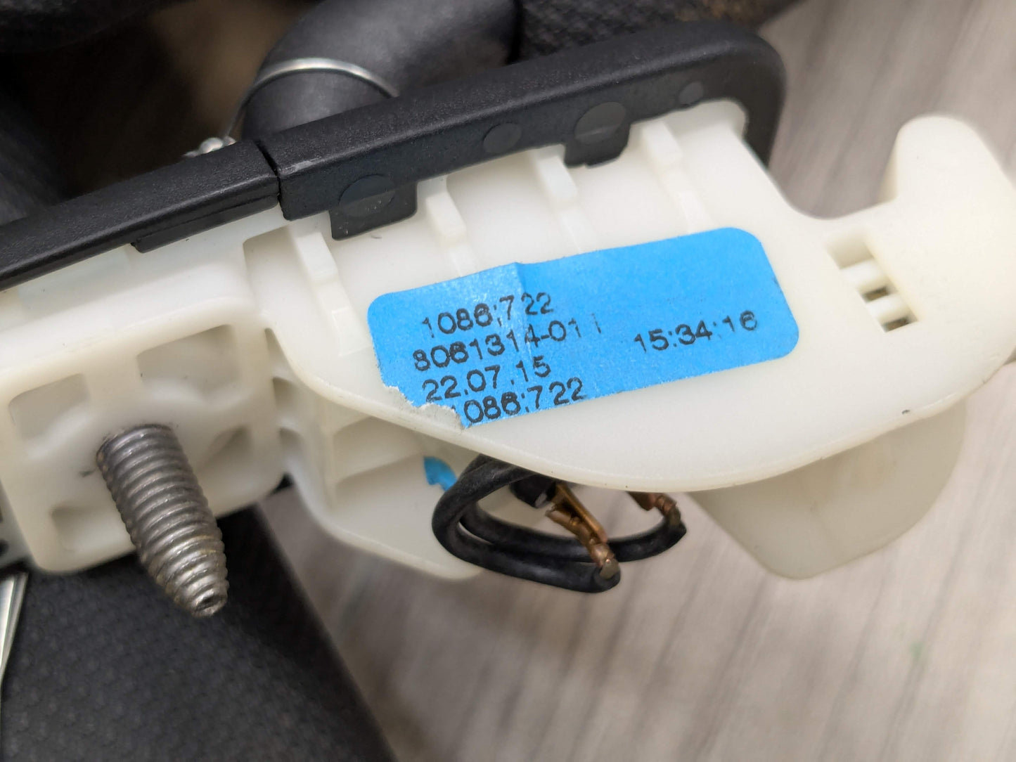 OEM BMW F30 F31 F32 F36 F80 F82 M3 M4 Left Right Interior Sun Visor PAIR Black