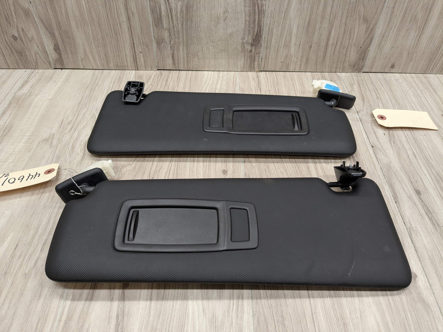 OEM BMW F30 F31 F32 F36 F80 F82 M3 M4 Left Right Interior Sun Visor PAIR Black