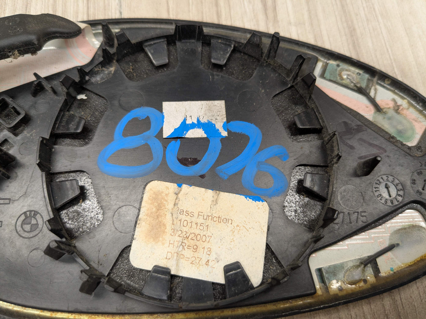 PRE-LCI OEM BMW E90 E92 E93 328 335 Left Driver Heated Dim Side Mirror Glass