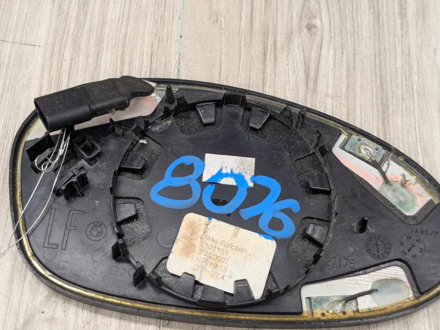 PRE-LCI OEM BMW E90 E92 E93 328 335 Left Driver Heated Dim Side Mirror Glass