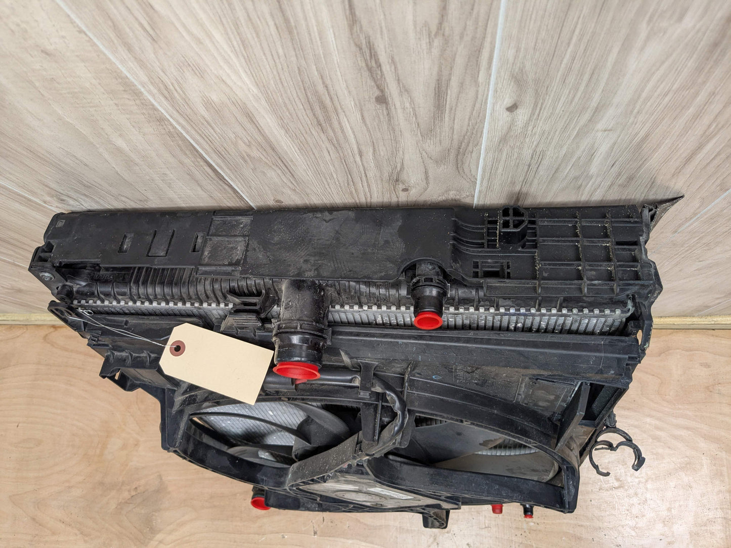 OEM BMW F30 F32 F33 F36 B46 B58 Radiator Condenser Cooling Fan Shroud SET 600W