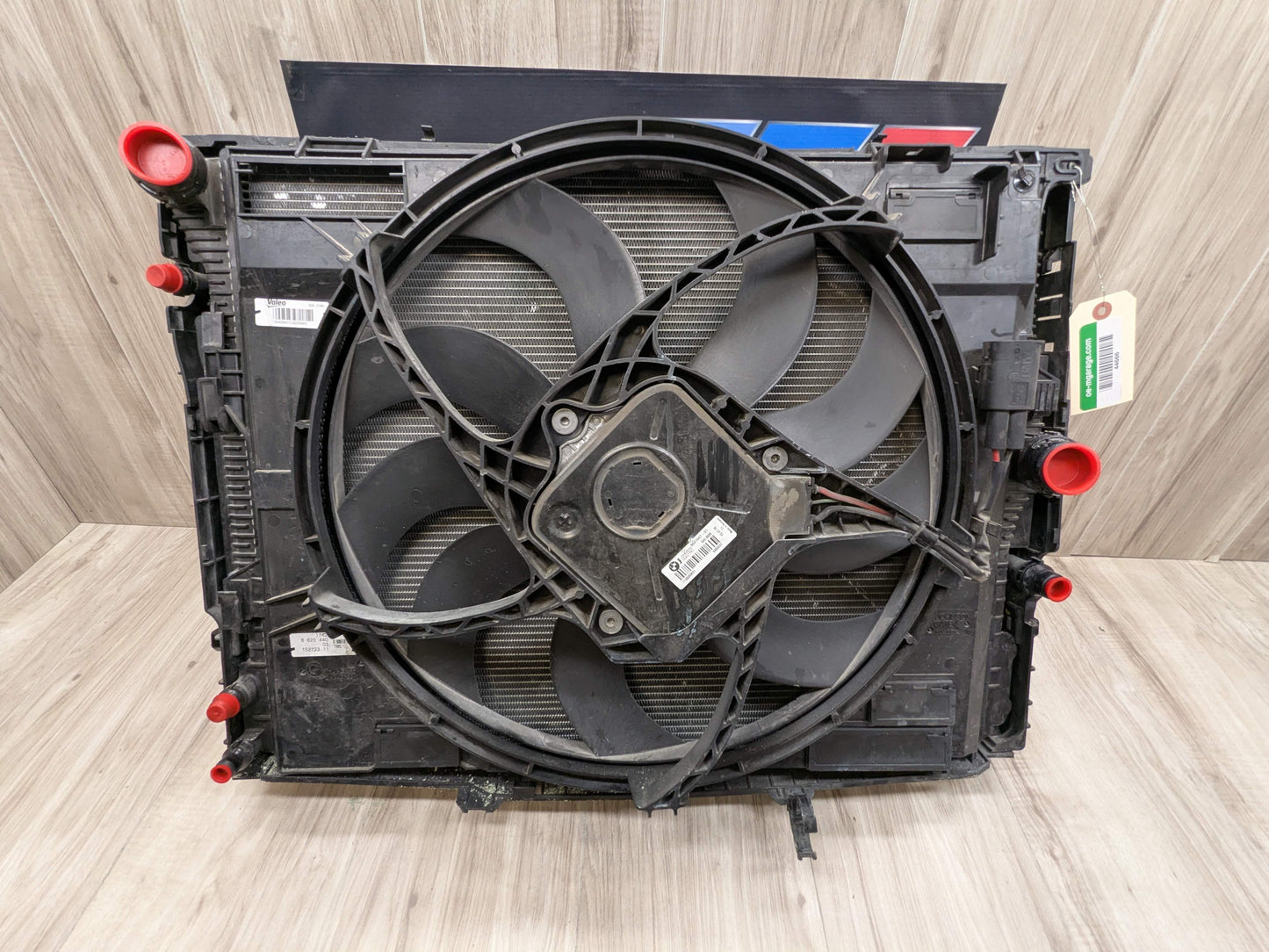 OEM BMW F30 F32 F33 F36 B46 B58 Radiator Condenser Cooling Fan Shroud SET 600W