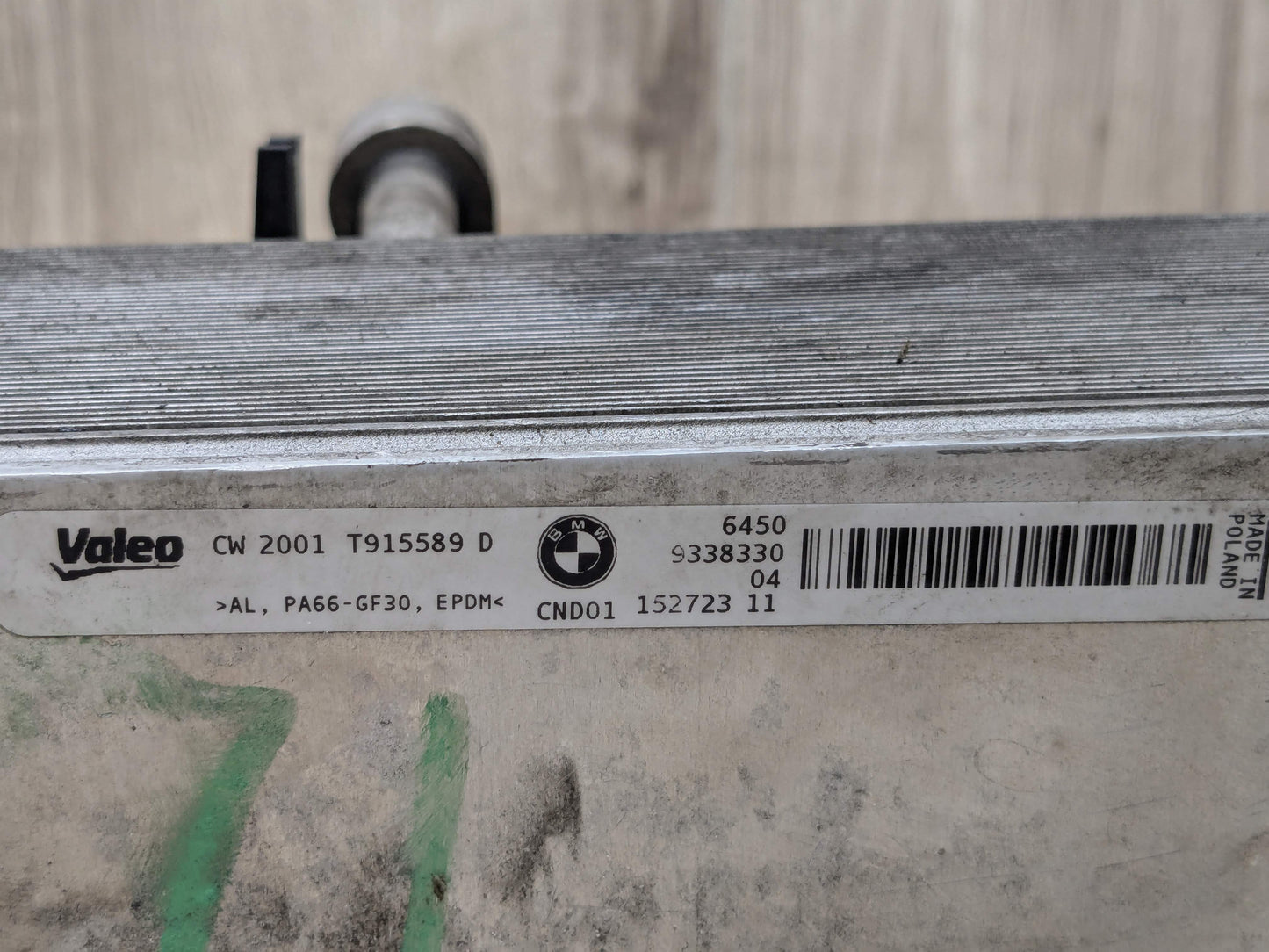 OEM BMW F22 F23 F30 F32 F33 F36 AC Air Conditioning Condenser w Dryer B46 B58