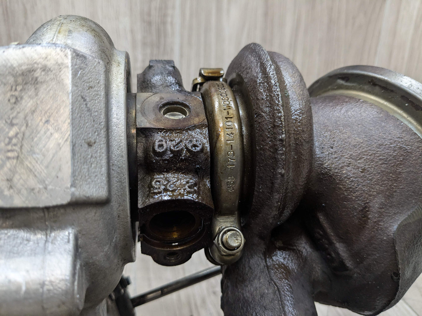 07-10 OEM BMW E90 E92 E93 335 Engine N54 PWG Turbo Turbochargers SET 127k