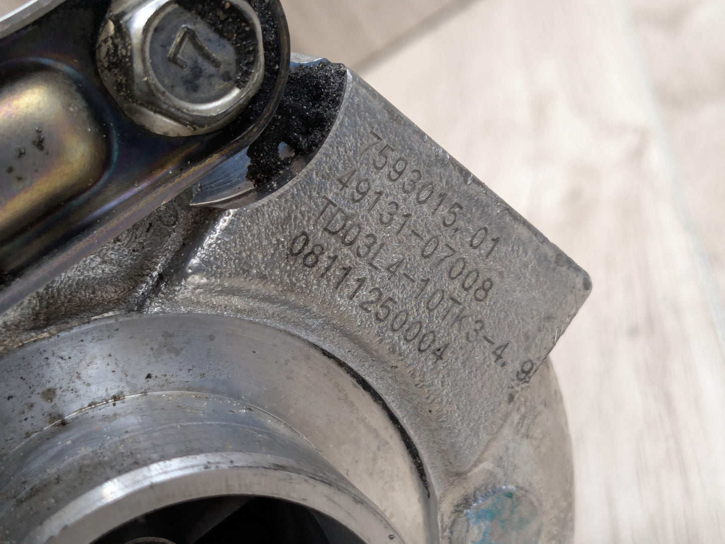 07-10 OEM BMW E90 E92 E93 335 Engine N54 PWG Turbo Turbochargers SET 127k