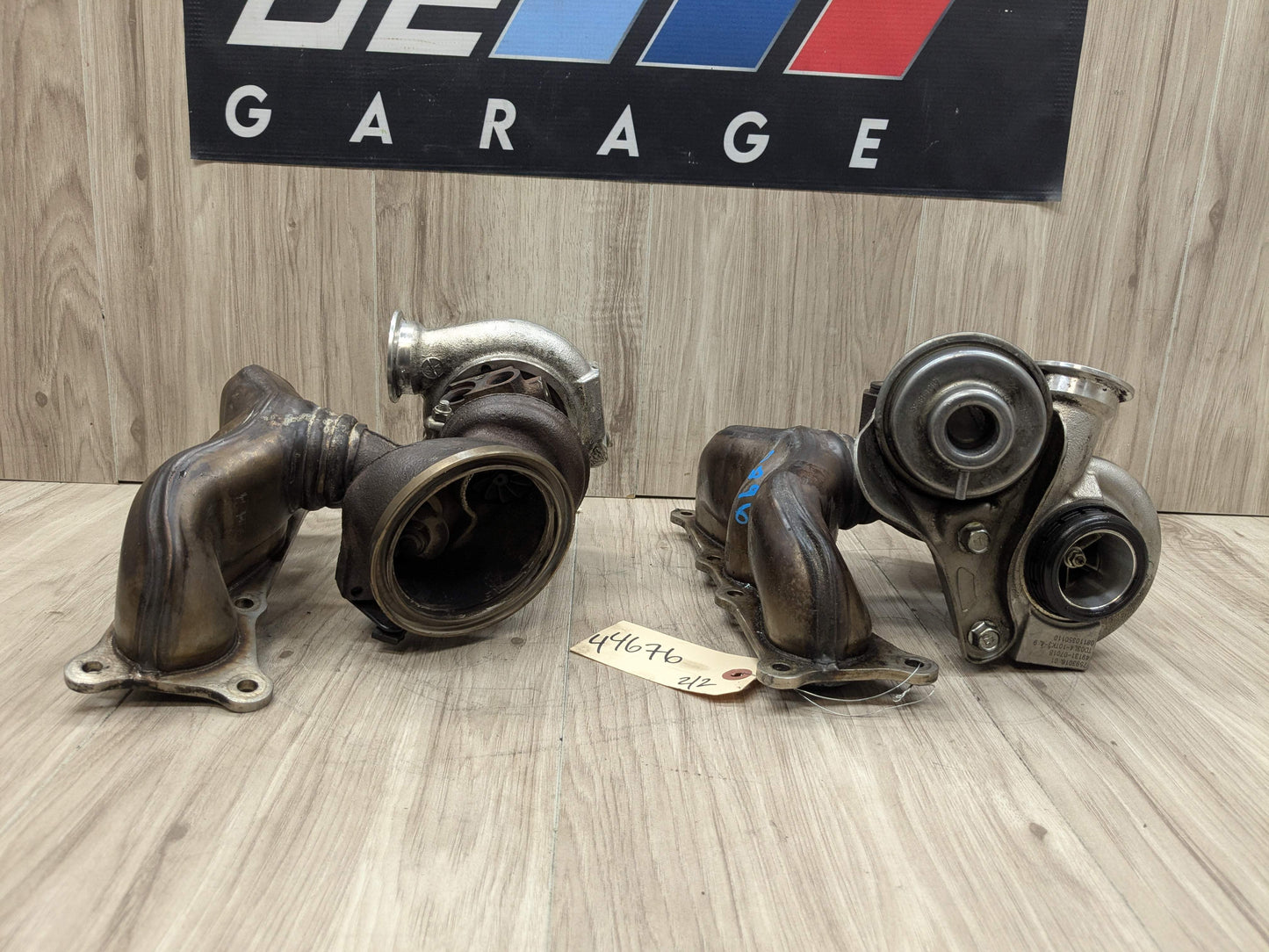 07-10 OEM BMW E90 E92 E93 335 Engine N54 PWG Turbo Turbochargers SET 127k
