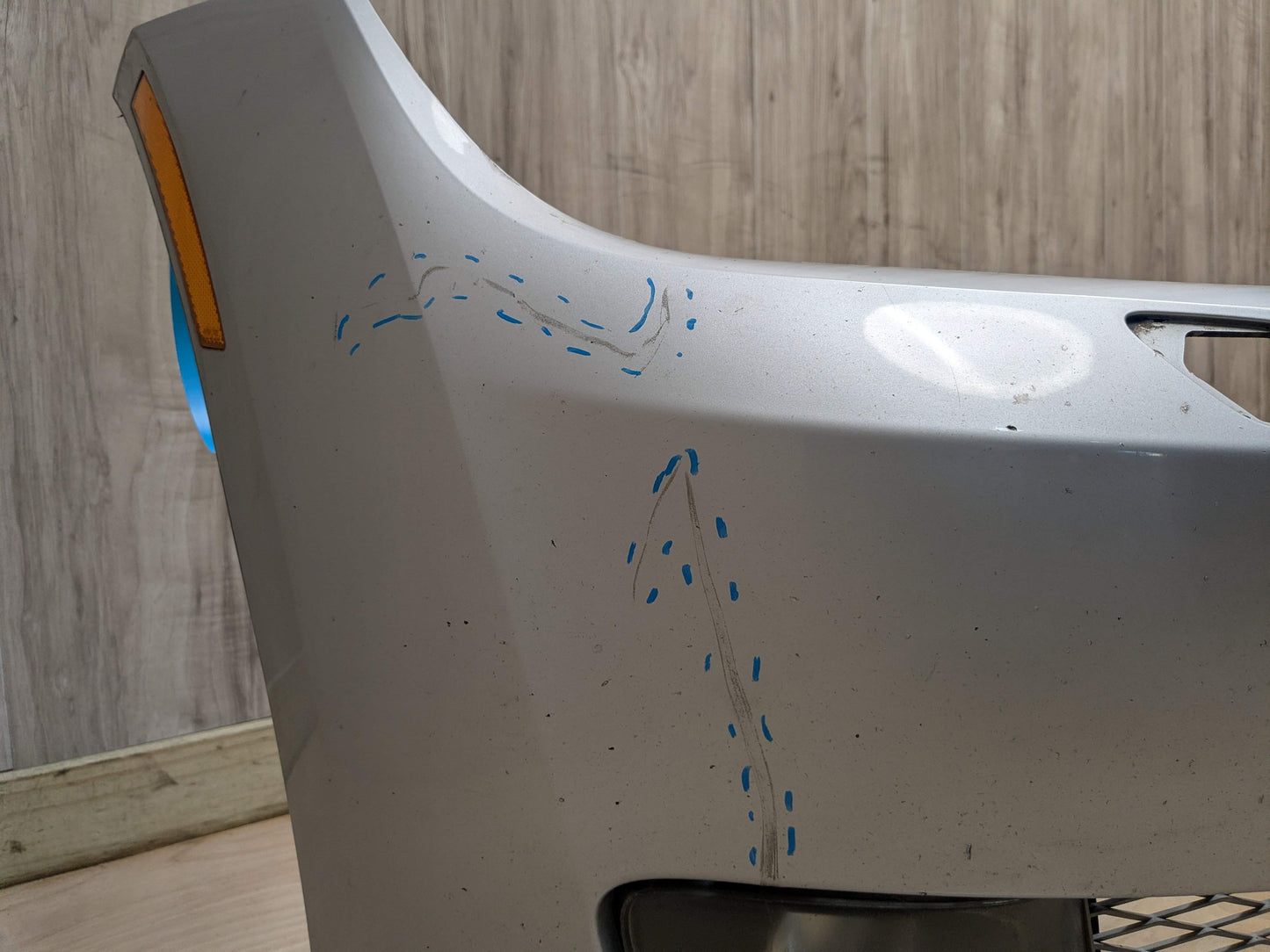 07-10 OEM BMW E92 E93 328 335 Front Bumper Cover w/ Grilles COMPLETE Silver 354