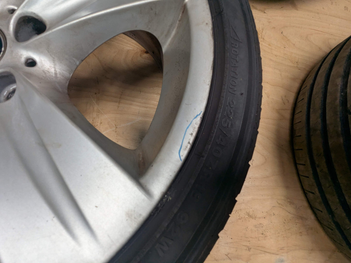 OEM BMW E90 E92 E93 328 335 Wheels Rims 18x8/8.5" ET:34/37 Star Spoke Style 189