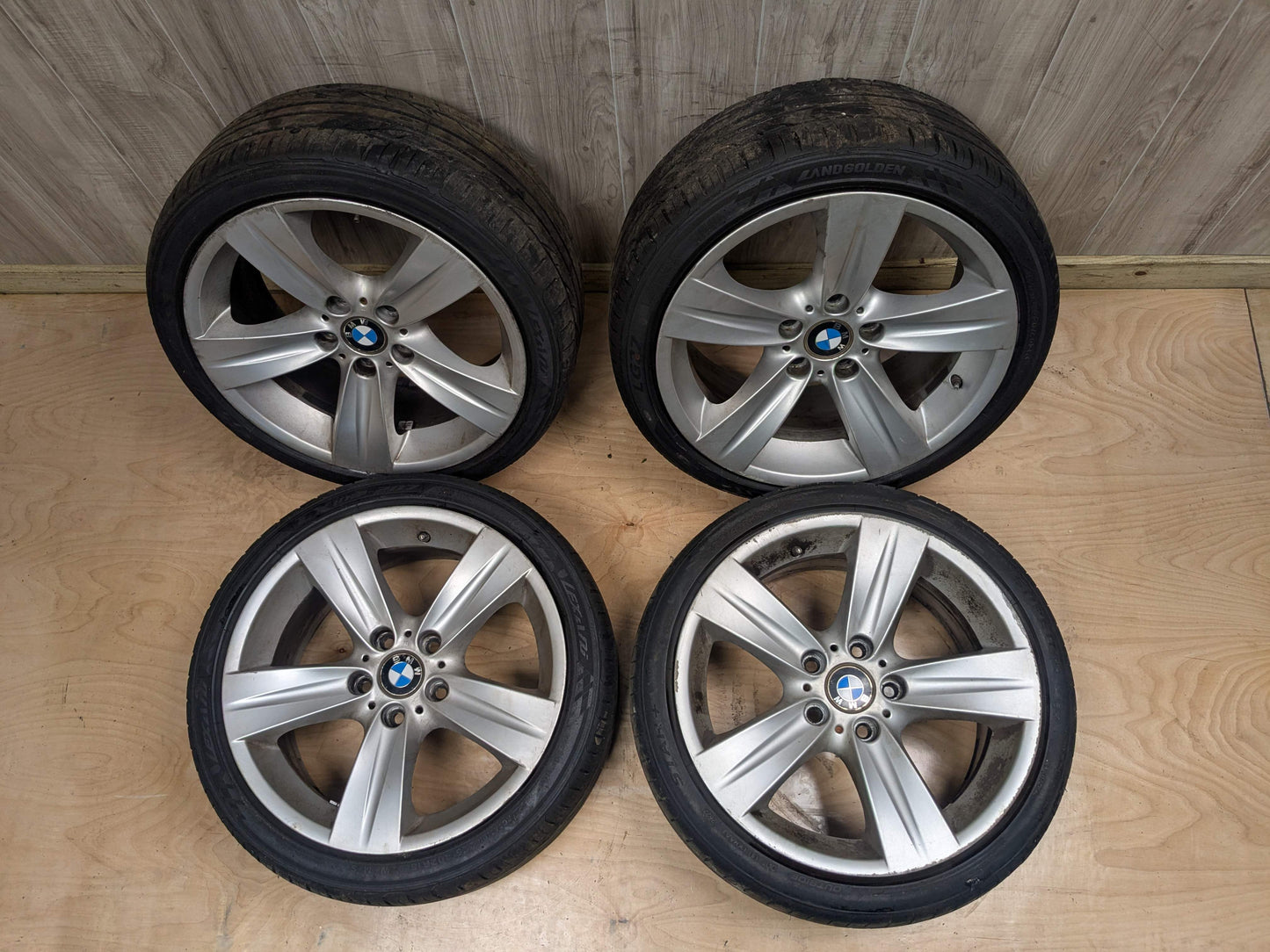 OEM BMW E90 E92 E93 328 335 Wheels Rims 18x8/8.5" ET:34/37 Star Spoke Style 189