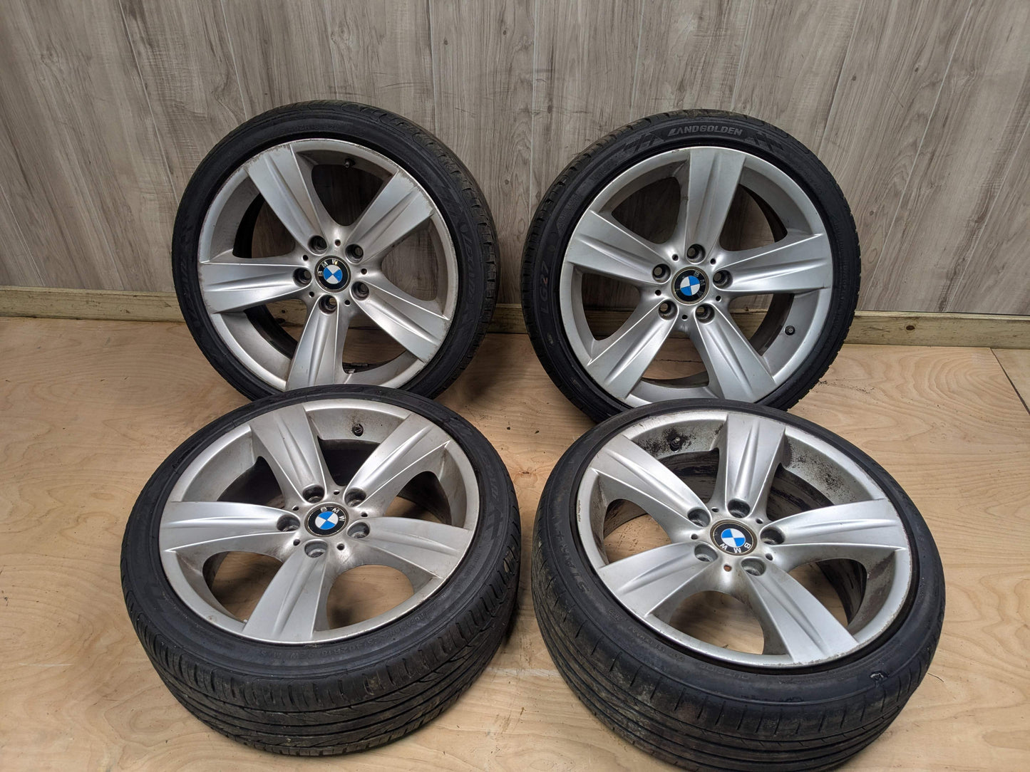 OEM BMW E90 E92 E93 328 335 Wheels Rims 18x8/8.5" ET:34/37 Star Spoke Style 189
