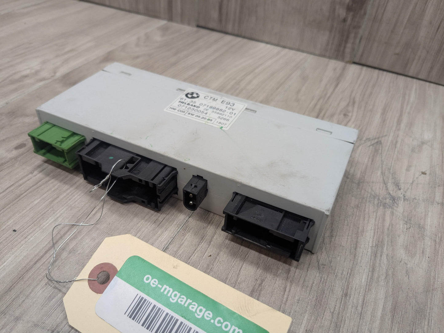 07-13 OEM BMW E93 M3 335 328 Convertible CTM Roof Folding Top Module Unit