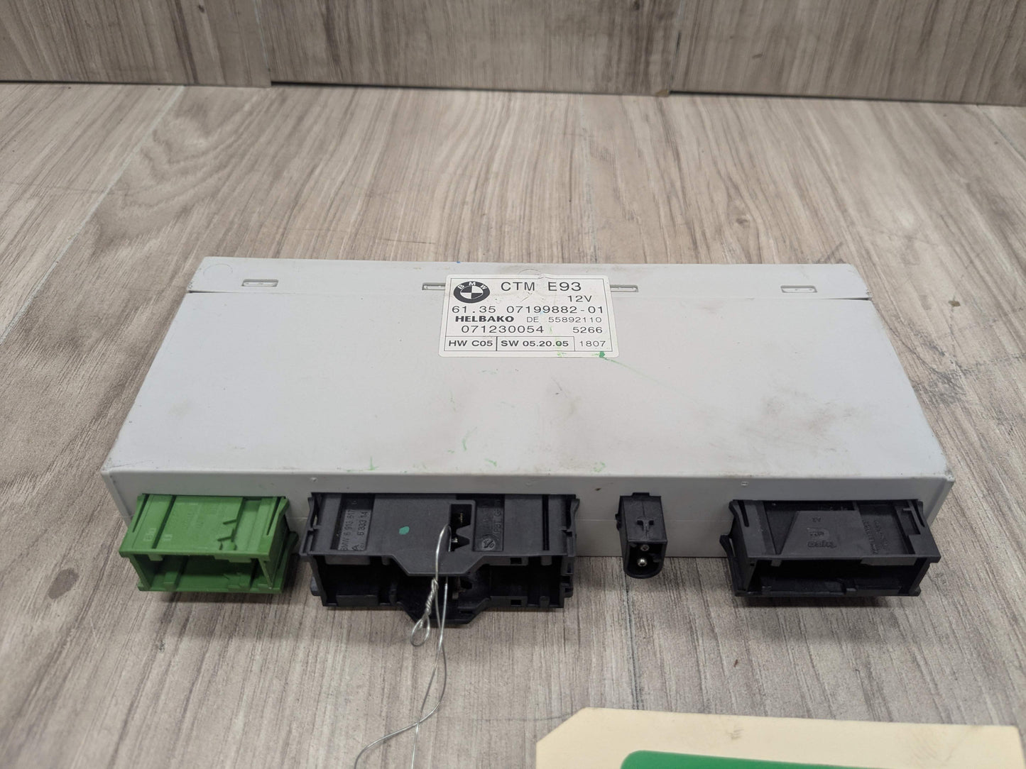 07-13 OEM BMW E93 M3 335 328 Convertible CTM Roof Folding Top Module Unit