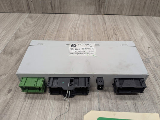07-13 OEM BMW E93 M3 335 328 Convertible CTM Roof Folding Top Module Unit