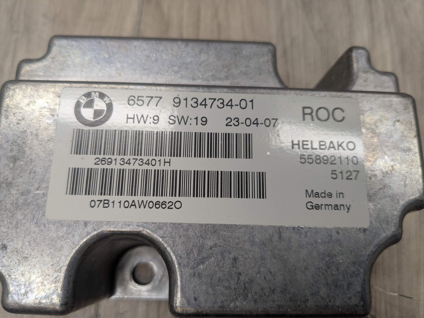 07-13 OEM BMW E88 E93 M3 335 Convertible Roof Top Control Module ROC Rollover