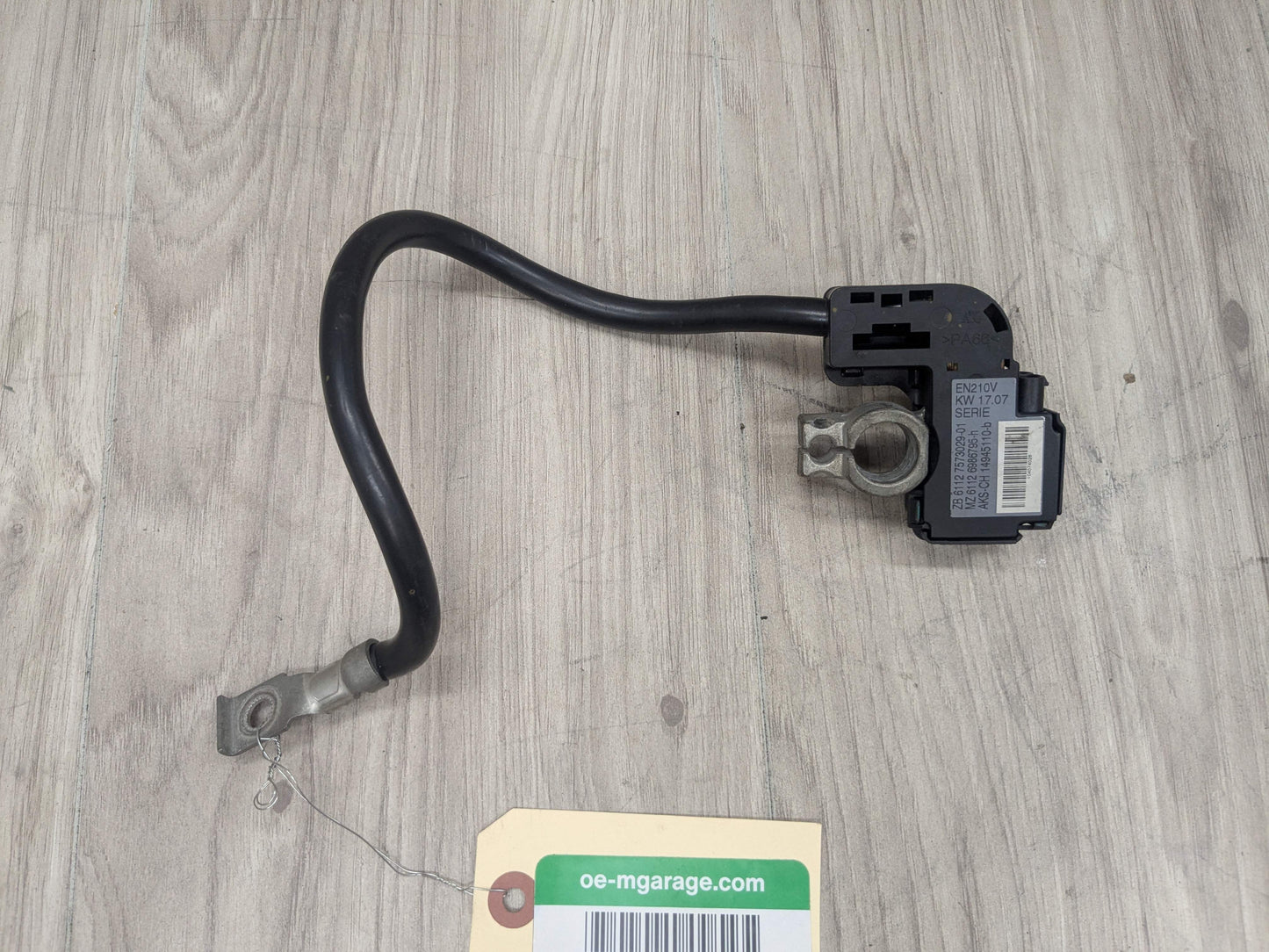 06-13 OEM BMW E70 E88 E90 E93 Battery Negative Cable Terminal IBS Sensor Ground