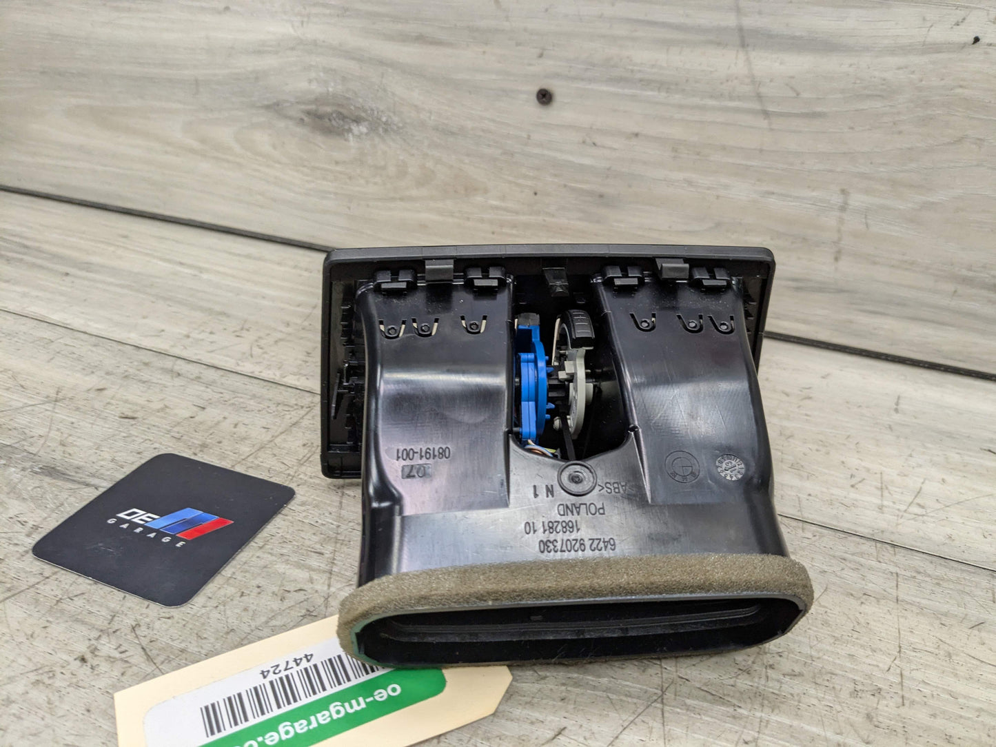 OEM BMW F22 F30 F32 F36 F80 F82 M3 M4 Rear AC Air Vent Trim Cover Panel Black