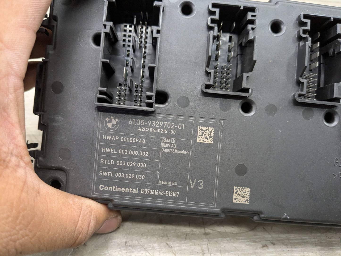 OEM BMW F30 F32 F36 F80 F82 REM Rear Body Control Unit Electronic Module BCM Box