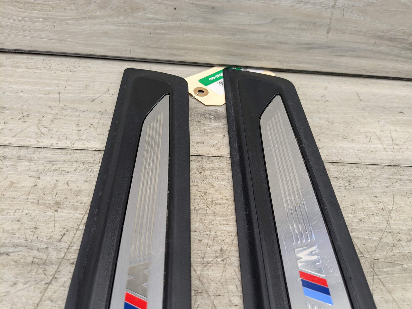 OEM BMW F30 F36 335 440 Front Door Sill Cover Trim Entrance Sill Kick Plates SET