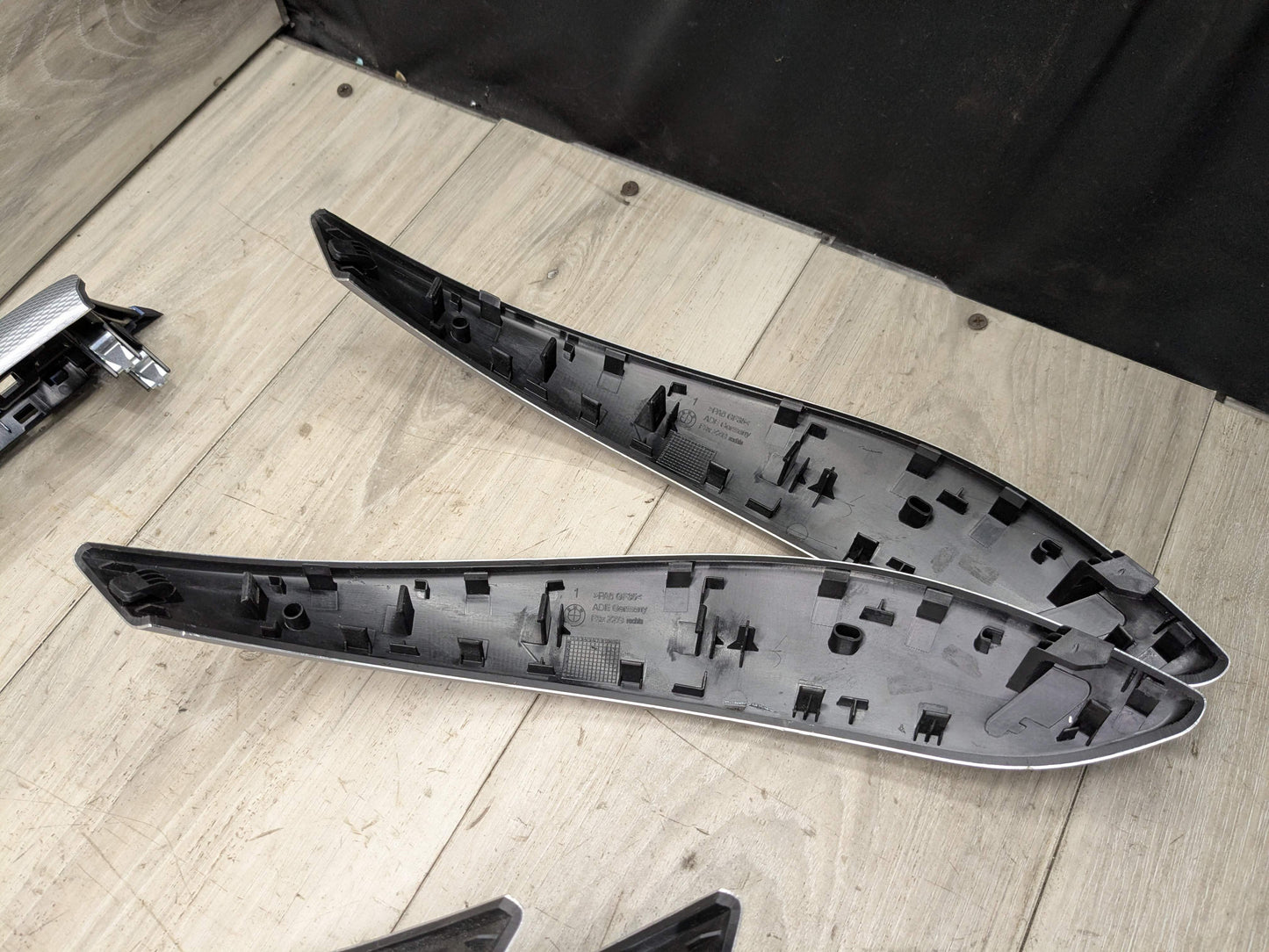 *OEM BMW F30 F32 F36 328 335 340 435 ALUMINUM Dash Door Center Console Trims SET