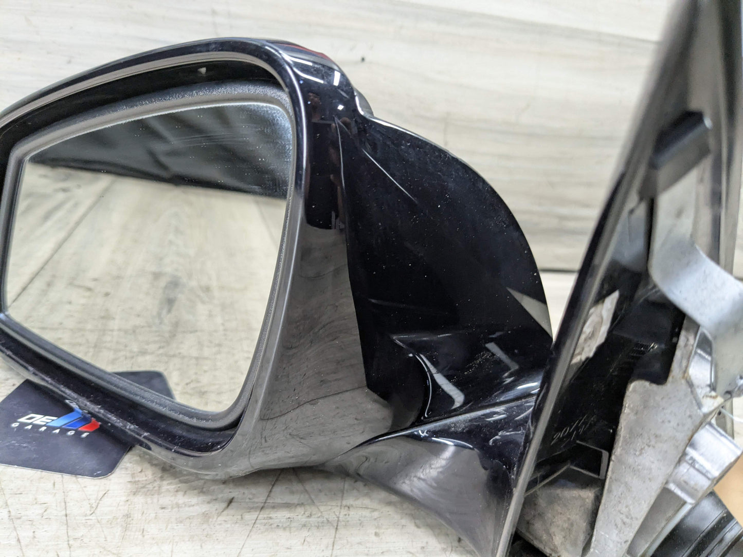 OEM BMW F30 328 330 335 340 Left Driver Side Mirror Heated Auto Dip SHADOW GLOSS